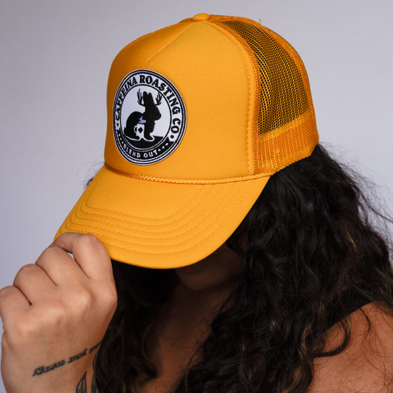 Yellow Trailside Trucker Hat